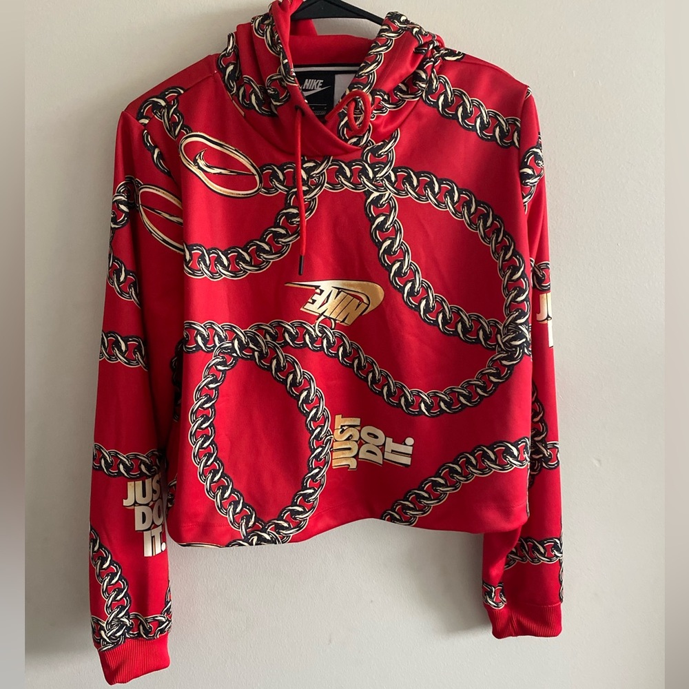 Never worn Nike cropped hoodie